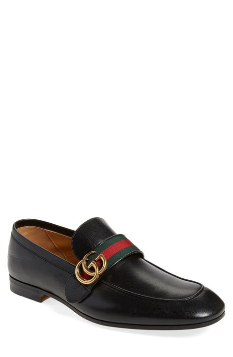 gucci shoes tan|black Gucci loafers men's.